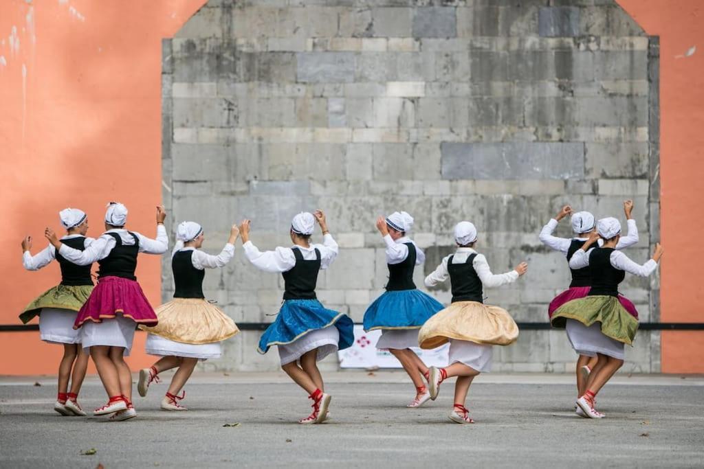 Saint-Jean-le-Vieux  Bergerie Geldi Leku 빌라 외부 사진
